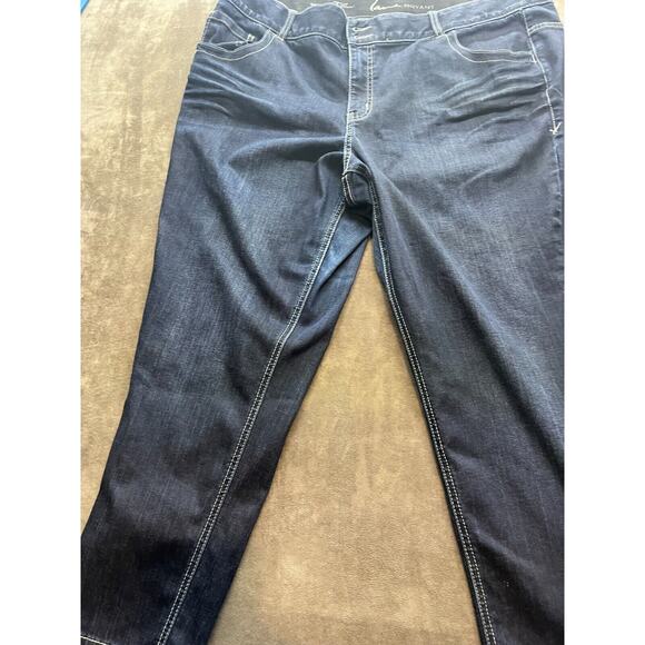 Lane Bryant Skinny Jeans‎ Plus Size 22 Short Womens Dark Wash Blue - Picture 1 of 6